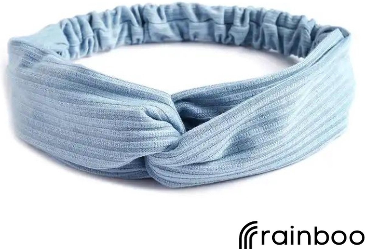 Rainboo - Set van TWEE stuks - 2-Knoops Haarbanden - Elastisch - Meisjes en Vrouwen - Dames Haarbanden - Haaraccessoires - Wandelen - Sport