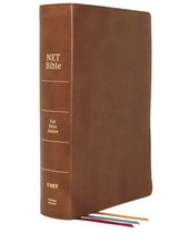 NET Bible, Full-notes Edition, Genuine Leather, Brown, Comfort Print