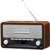 Radio Op Batterijen - Draagbare Radio - Noordadio - Bruin