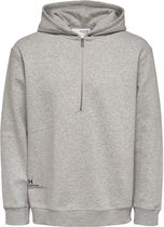 Selected Relax Major Sweatshirt Met Capuchon Grijs M Man