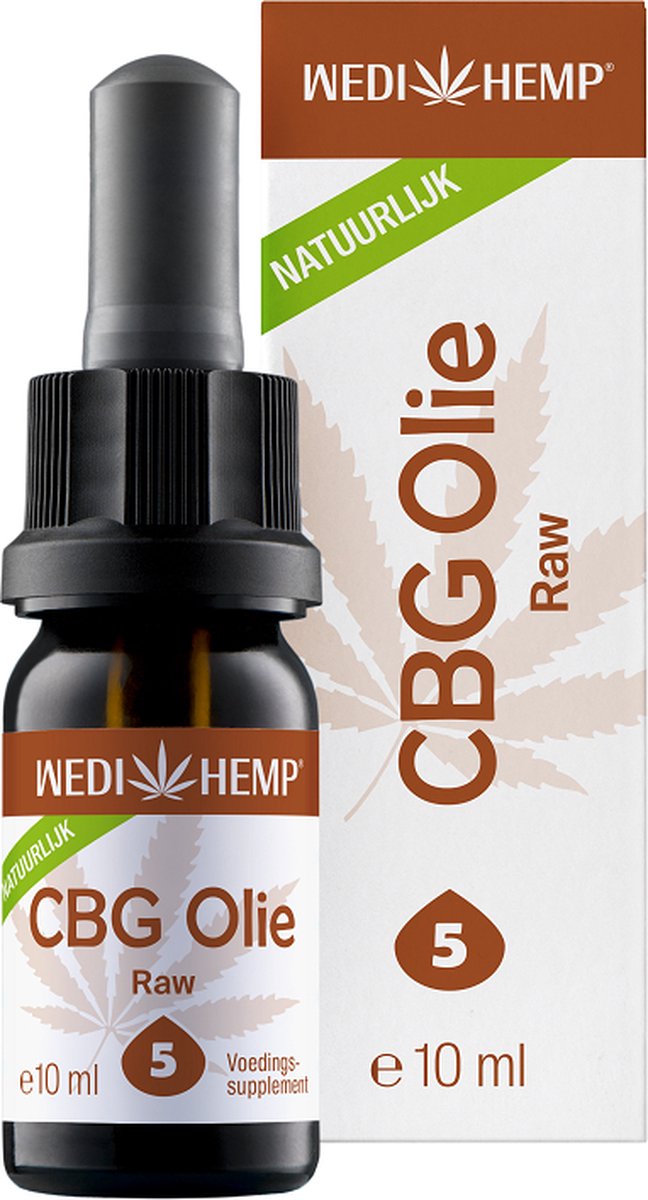 Goedkoopste Medihemp CBG olie 5 - 10ml