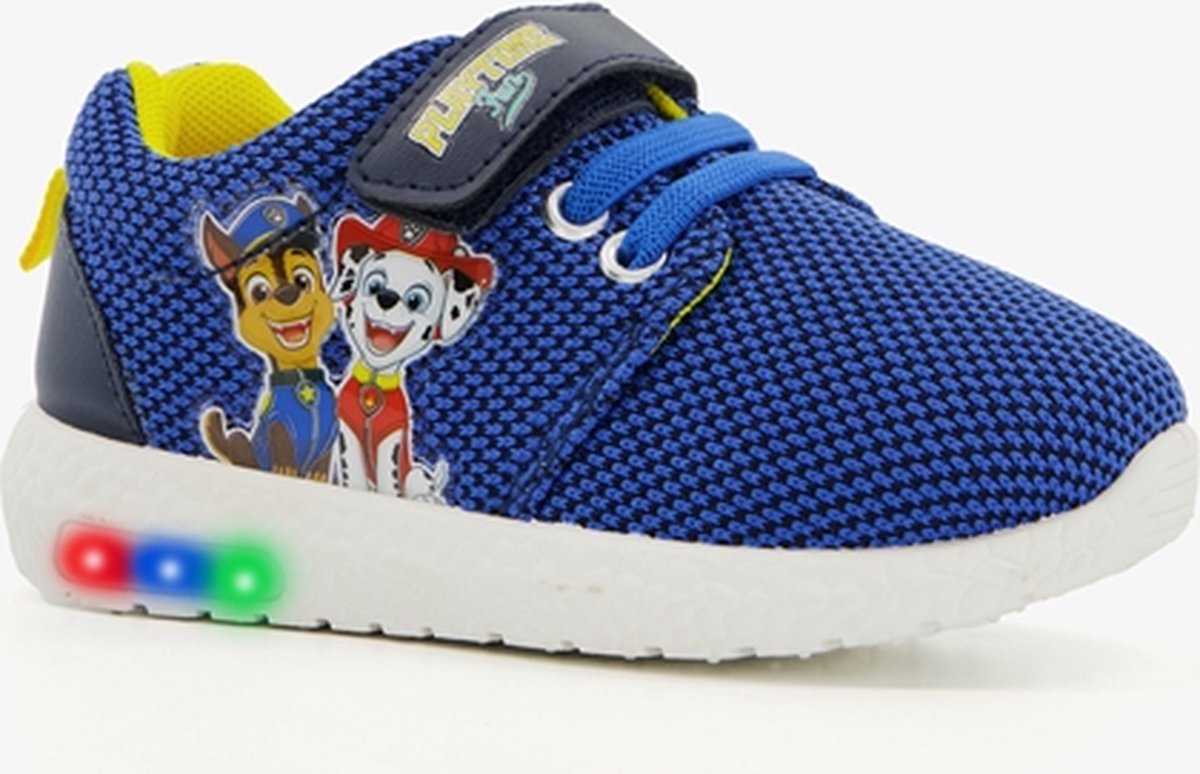 Paw Patrol jongens sneakers met lichtjes Blauw Maat 24 bol