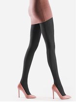 Oroblu - Medison - Panty Tights maillot - Kleur Zwart melange donker grijs - maat Large