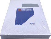 DULA EA4 Enveloppen - Akte envelop - Venster rechts - 220 x 312 mm - 50 stuks - Wit -zelfklevend met plakstrip - 120 gram