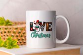 Mok Love Christmas - Gift - Cadeau - HolidaySeason - MerryChristmas - ChristmasTree - WinterWonderland - SeasonsGreetings - HolidayCheer - HappyHolidays
