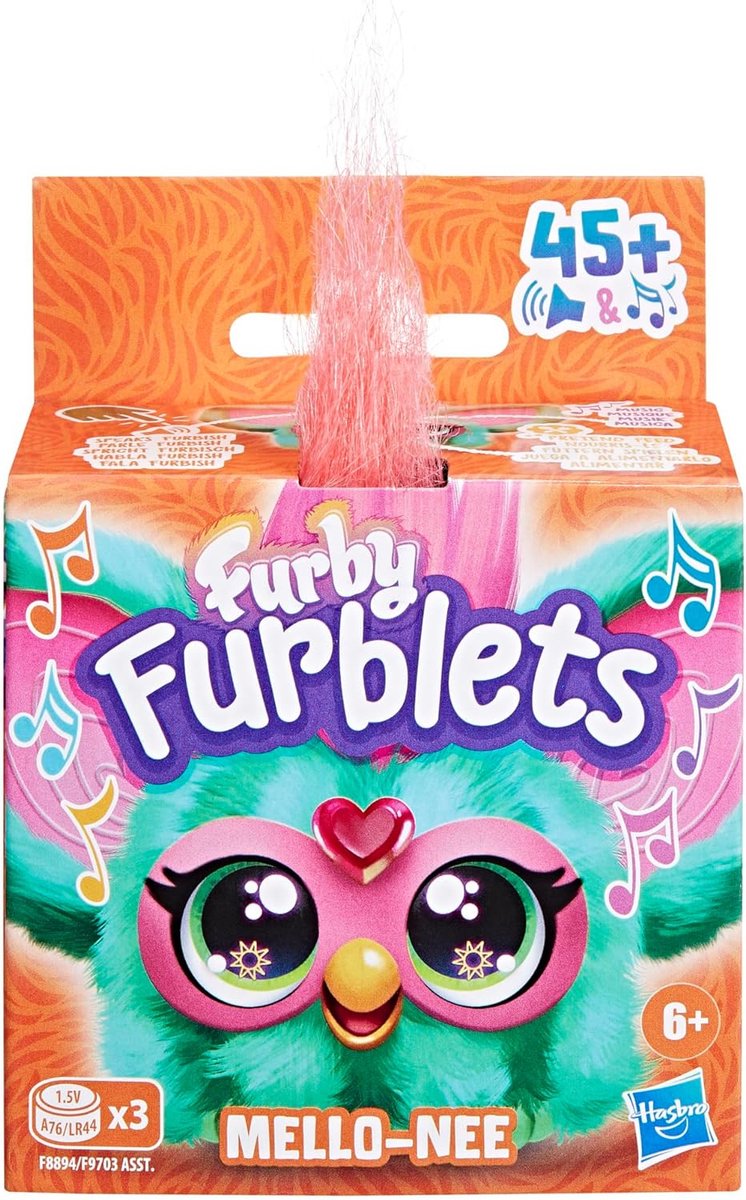 Furby Furblets Mello-Nee, mini peluche électronique - Furby