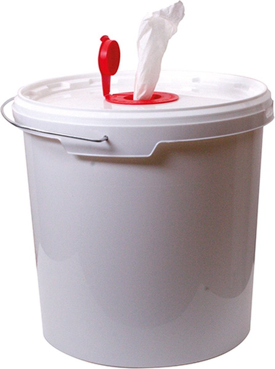 Goedkoopste Voordeelemmer 900 stuks Reinigingsdoeken met Alcohol Hersluitbaar