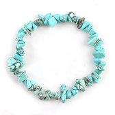 Bracelet Pierre Natuursteen - Turquoise