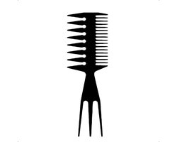 Go Go Gadget - 3-Way-Kam {Zwart}-Styling-Tool-{Kapper-Kwaliteit}-{Haar-Verzorging}