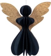 Only Natural engel - Honeycomb - Met gouden vleugels - 12,5 cm