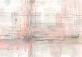 Fotobehang - Pastel - Abstract - Muurschildering - Muurdecoratie - (208 x 146 cm)