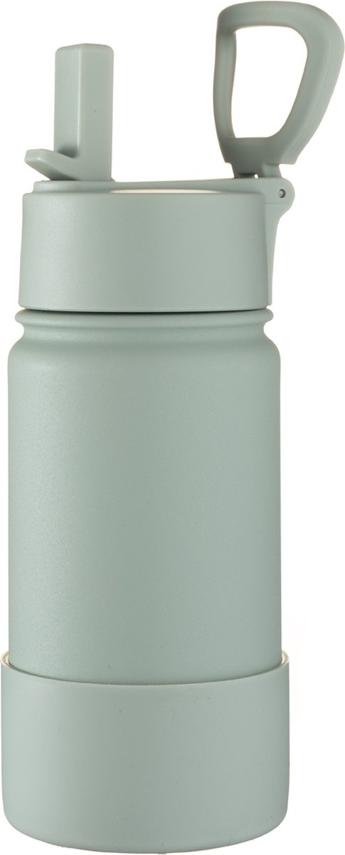 EcoBotl - Epic - 400ml - Sage - Drinkfles - Waterfles - Duurzaam - Geïsoleerd - Herbruikbaar - Eco - Kids - Volwassenen