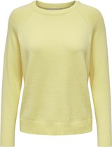 Only Trui Onllesly Kings L/s Pullover Knt Noo 15170427 Yellow Pear Dames Maat - XS