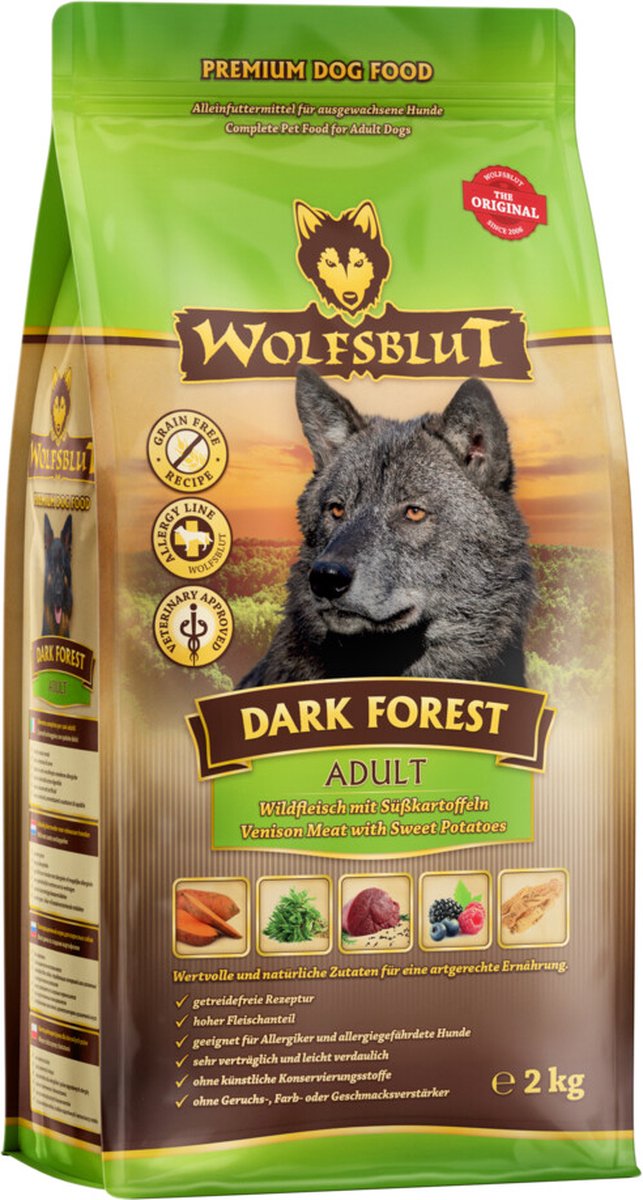 Wolfsblut Wolfsblut Dark Forest Adult 2 kg