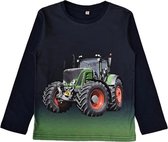 Kinder longsleeve trui met tractor print | trekker full color print | Kleur blauw | Maat 146/152 | kinder sweatshirt | Zeer mooi!