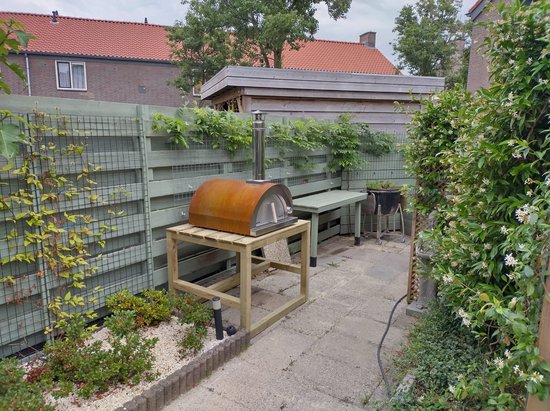 BEEK - Corten 70 - pizzaoven - houtgestookt - Cortenstaal - tot 2 pizza's tegelijk van BEEK — afbeelding 3