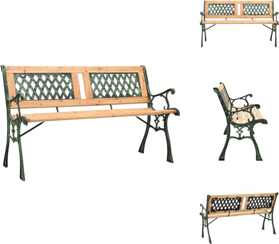 vidaXL Tuinbank - Acaciahout - 110 x 55.5 x 90 cm - Weerbestendig