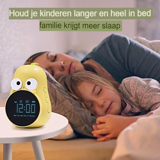 Lichtwekker voor kinderen, 7 muziekmelodieën, zonsopgangssimulator