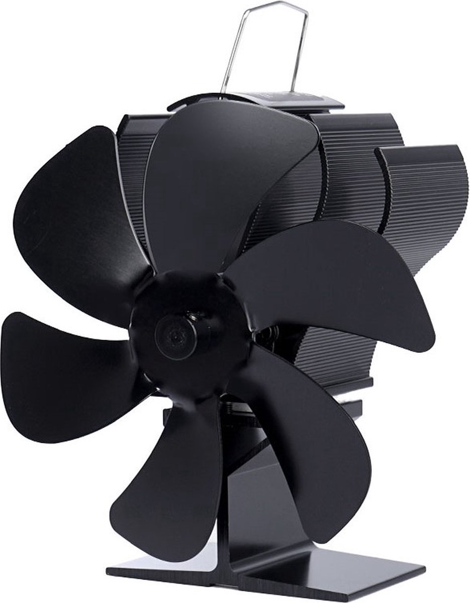Kachelventilator - Houtkachelventilator - Duurzaam ventilator - Ecofan 6 bladen - High power