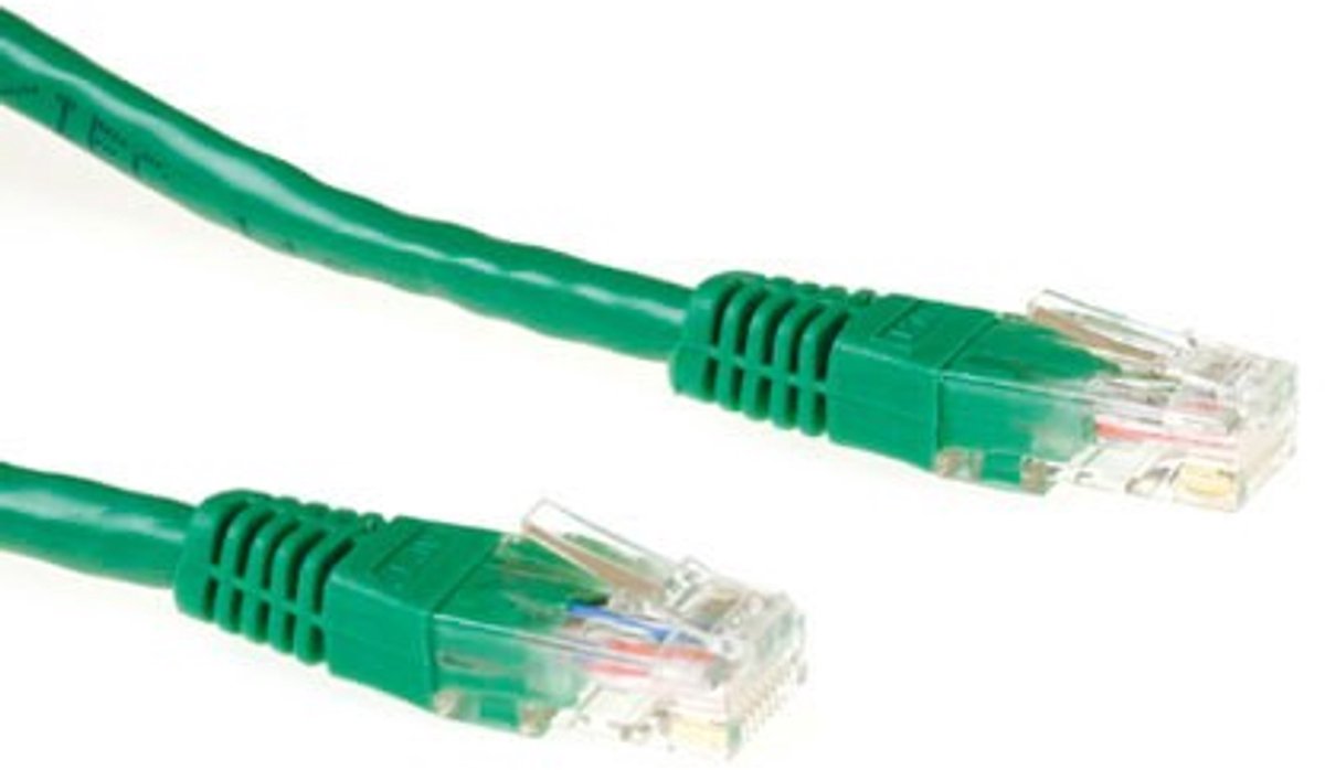 ACT IB3920 U/UTP CAT6A Patchkabel Groen - 20 meter
