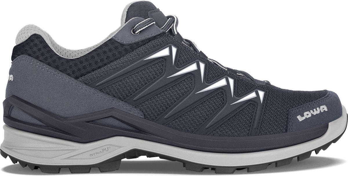 Hatland Innox Pro GTX Lo Steelblue/offwhite Schoenen Wandelschoenen Lage schoenen Antraciet