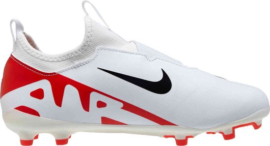 Nike JR Zoom Vapor 15 Academy - Taille 35,5 - Chaussures de football Kinder - Wit/ Rouge