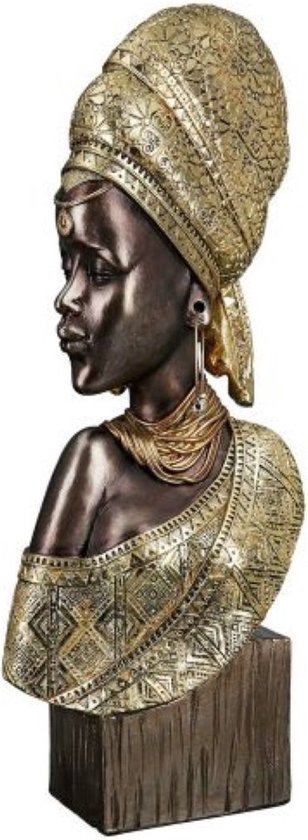 Decoratie beeld Afrika Figuur Shari