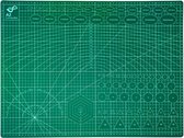 A2 dubbelzijdige 3-laags snijplank voor naaien en knutselen snijpad voor patchwork snijmat groen (60 x 45 cm)