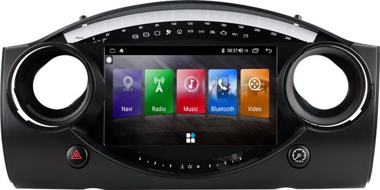 Carplay Autoradio voor Mini Cooper - Apple Android - R50 R52 R53 | bol