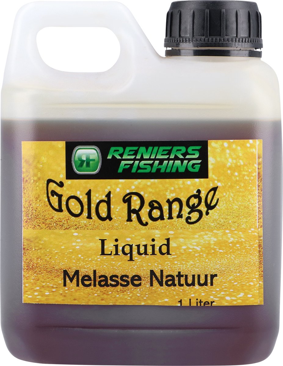 Reniers Fishing Gold Range Melasse Natuur 1Liter