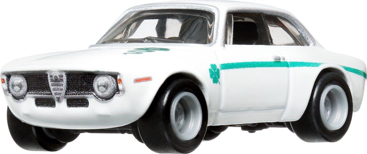 Hot Wheels Alfa Romeo Giula HKC50 Racewagen 3 jaar Metaal Kunststof Groen Wit