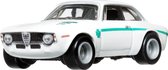 Hot Wheels Alfa Romeo Giula HKC50, Racewagen, 3 jaar, Metaal, Kunststof, Groen, Wit