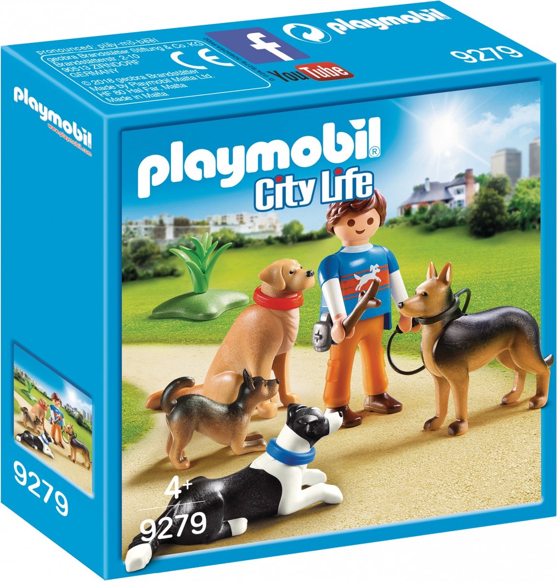 Acheter PLAYMOBIL® City Life Set cadeau Educatrice et chiens, 70676