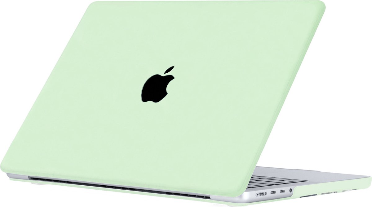 Lunso - Geschikt voor MacBook Air 15 inch (2023) - cover hoes - Candy Honeydew Green - Vereist model A2941