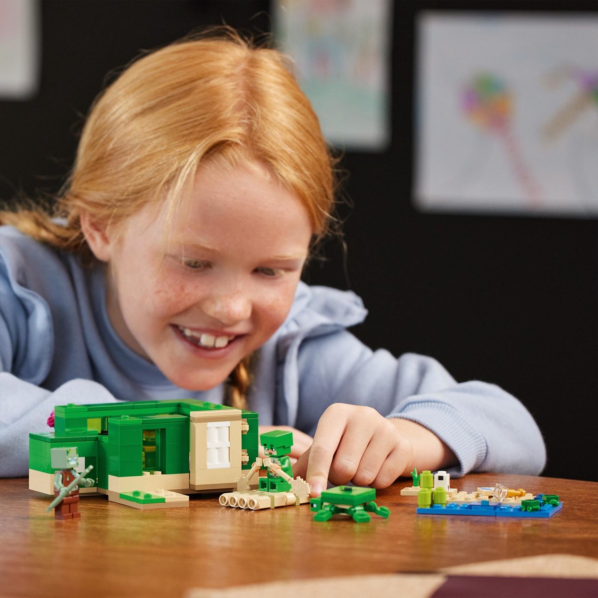 LEGO Minecraft Het schildpadstrandhuis Dieren Speelgoed voor Kinderen vanaf 8 jaar 21254 — afbeelding 4