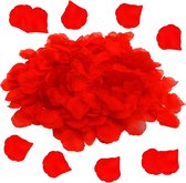 1200st Rozenblaadjes, Kunstmatige Rozenblaadjes, Rozenblaadjes - Bruiloft, Valentijnsdag, Middelpunt, Verjaardag, Romantische Sfeer (Rood)
