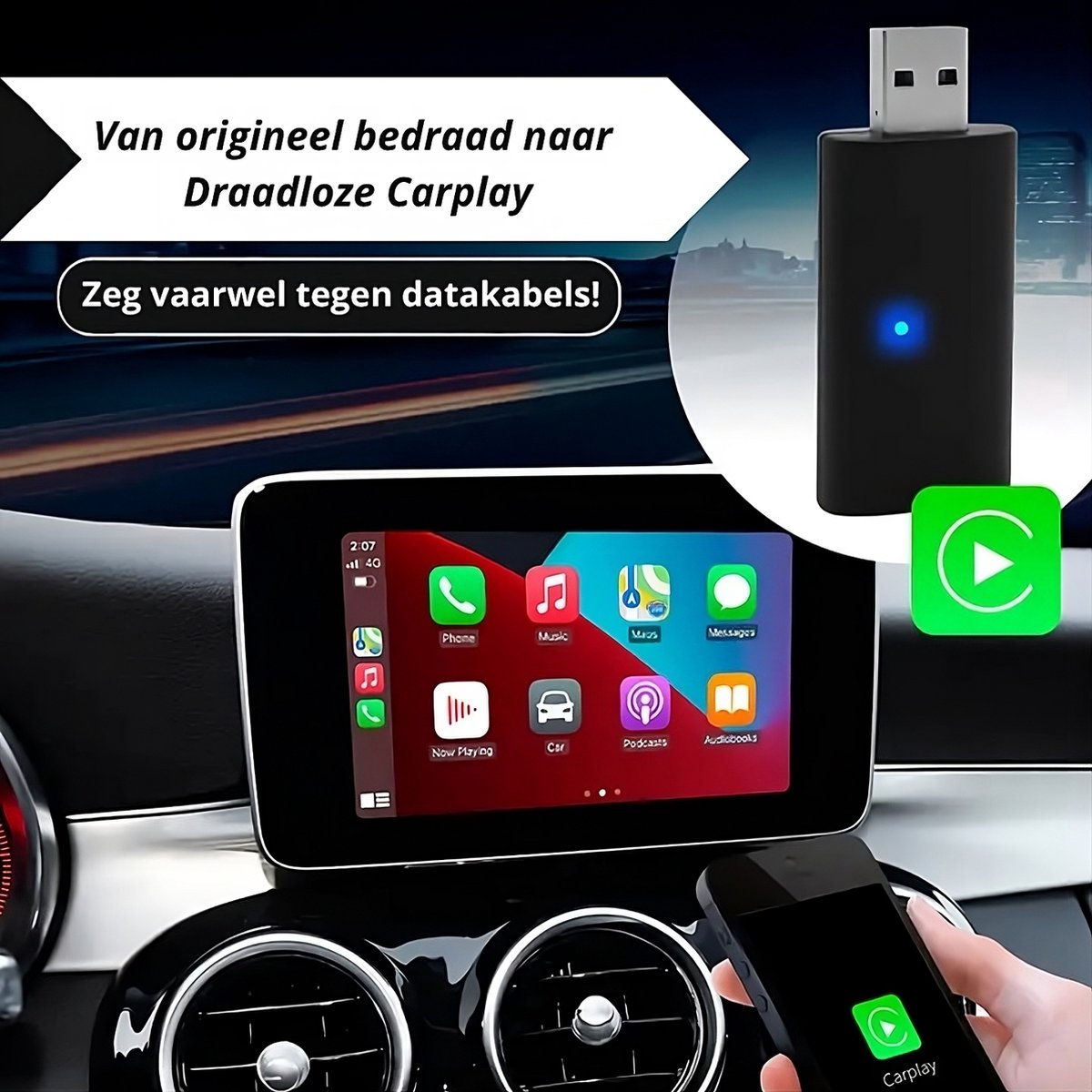 Apple CarPlay draadloos: dit zijn de dongles die het best werken