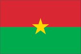 VlagDirect - Burkinese vlag - Burkina Faso vlag - 90 x 150 cm.
