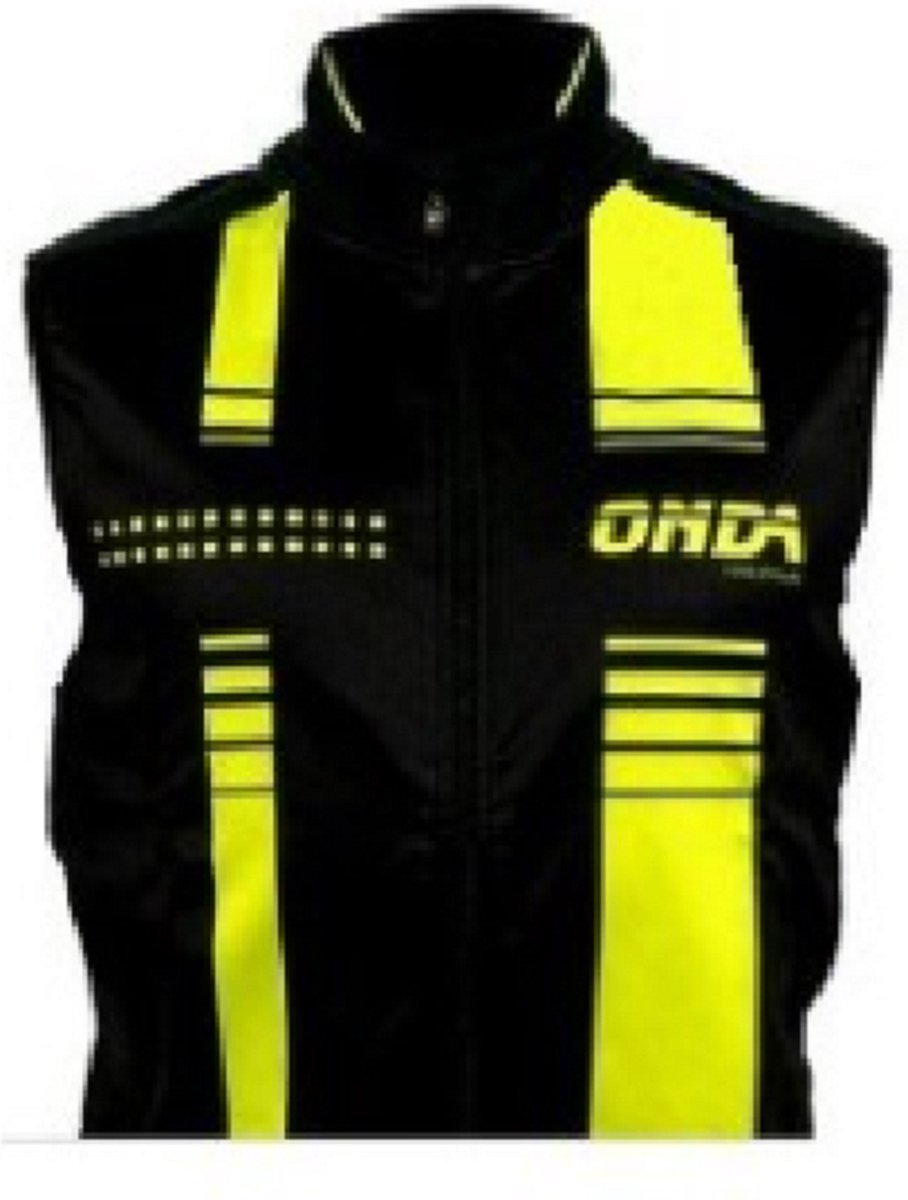 ONDA Windstoppper unisex Zwart Fluo - Pro Minho - 4XL