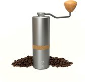 JOR Products® Koffiemolen RVS - Klein - Koffiebonen - Voorraadpot - Espresso - Koffiebonen Maler - Koffiepot - 25 Maalstanden