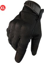 Livano Airsoft Handschoenen - Tactical - Tactical Gloves - Leger - Tactical Handschoenen Hardknuckle - Paintball - Zwart XL