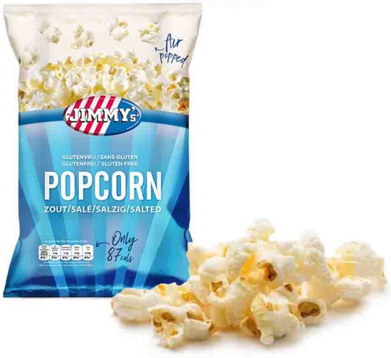 Jimmy's Popcorn Zout - 12 x 40 gram