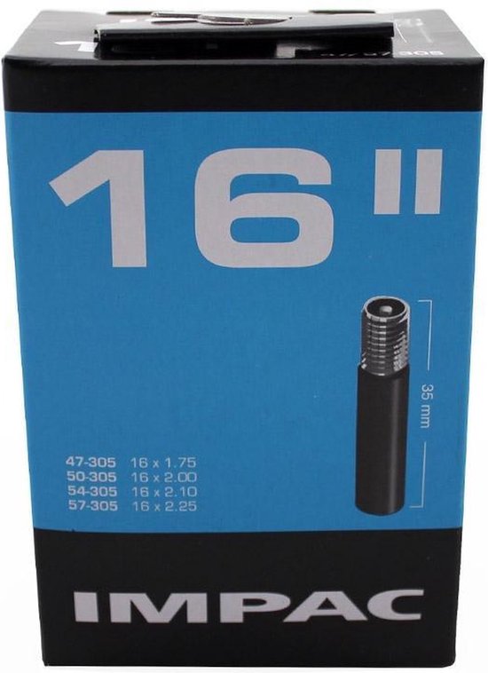Rexway Fiets binnenband 16 Inch AV, 47/57-305 - 390715, 8714868034405