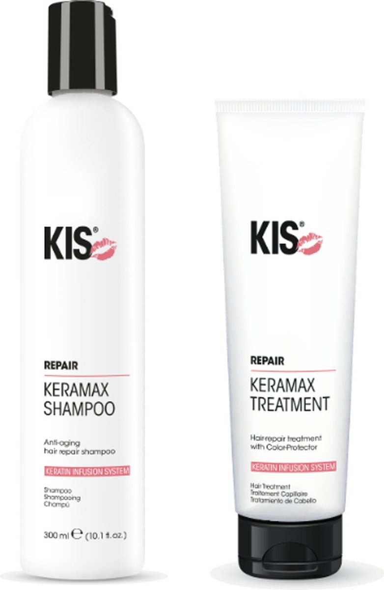 Kis Keramax duo shampoo 300ml en treatment 150ml | Extra voordelig