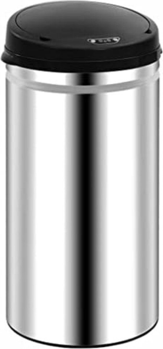 Sensor Prullenbak - Automatische Prullenbak - 50L (Zilver)
