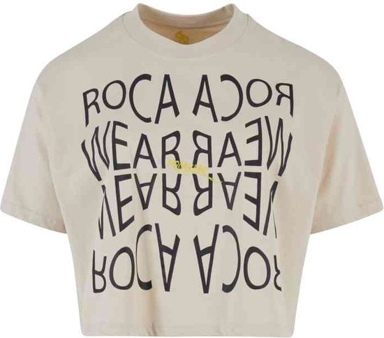 Rocawear - Backprint Crop top - M - Beige