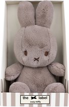 Nijntje Cozy Miffy Knuffel - Taupe - 23 cm