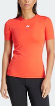 adidas Performance Techfit Training T-shirt - Dames - Oranje- XL
