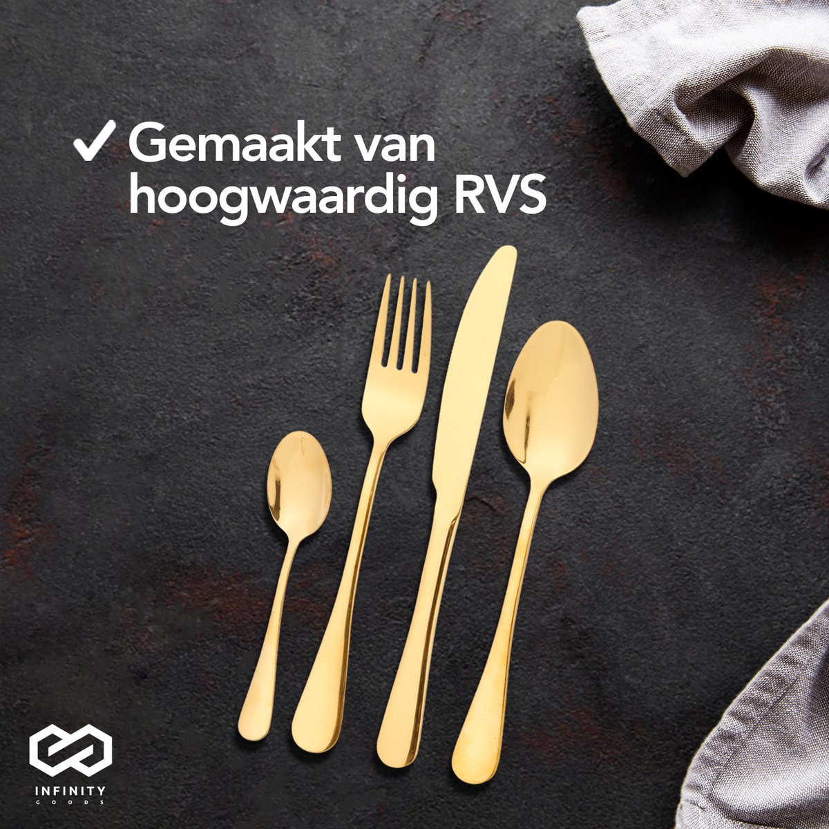Monix Bestekset M202974 - 24 Stuks Roestvrij Staal Monix Bestekset M202974 - 24 Stuks Roestvrij Staal