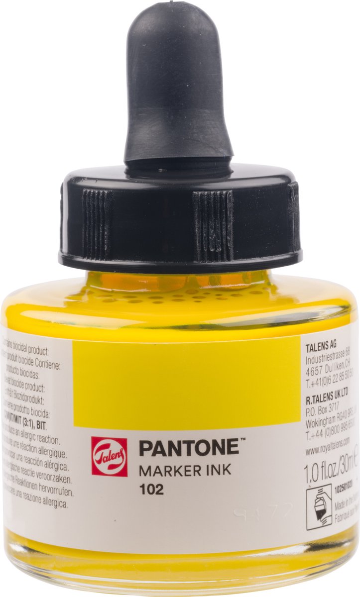 Talens | Pantone marker inkt 30 ml 102